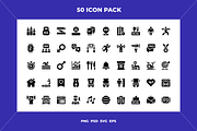 Workout app icons, an Outline Icon by Wencory (Thumbnail 1 of 2)