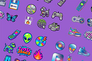 9x4 y2k botleg icon set, an Emoji Icon by Aftershift (Thumbnail 3 of 3)