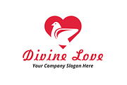 Divine Love Logo Template, a Branding & Logo Template by DesignMarket (Thumbnail 3 of 3)