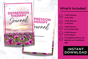 Depression Mental Health Journal, a Stationery Template by Jennifer Magri Templates (Thumbnail 8 of 8)