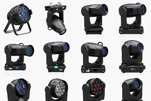 Stage Lighting Collection-14 PCS