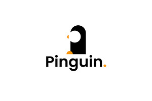 Penguin logo icon illustration, a Branding & Logo Template by Dyn Studio