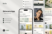 Bellu - Skin Care App, an App Template by Rahardi Creative (Thumbnail 1 of 4)
