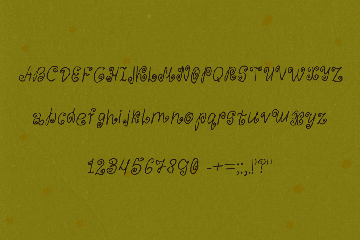 quirky whimsical playful font, a Handwritten Font by Ashiya Pixel (Photo 5 of 9)