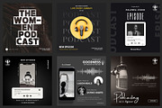 Canva instagram Podcast Template, a Social Media Template by illycreative (Thumbnail 4 of 5)