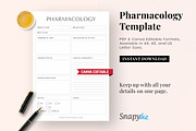 Canva Pharmacology Nursing PDF, a Stationery Template by Snapybiz (Thumbnail 2 of 11)