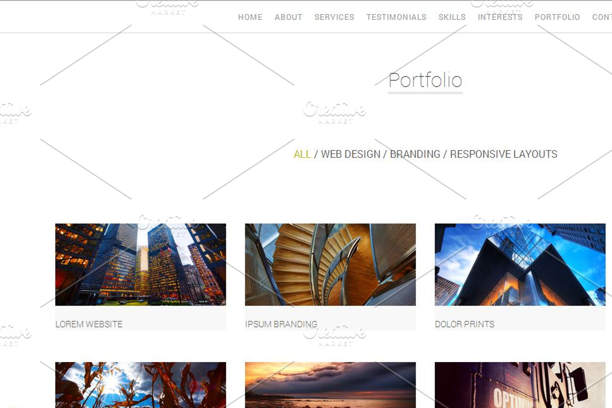 Axiata - Responsive Portfolio/Resume, a Bootstrap Template by Pentaclay (Photo 5 of 5)