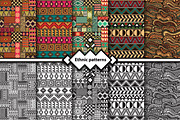 10 Ethnic Seamless Patterns, a Pattern Graphic by Dasha_D (Thumbnail 2 of 6)