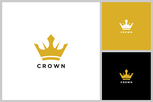 crown logo vector design template, a Branding & Logo Template by quadrazo