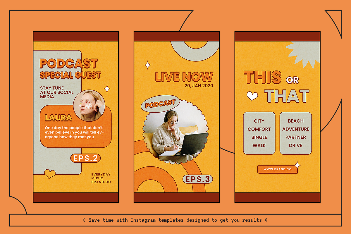 Cenal Post & Story Template, a Social Media Template by Creatchees.std (Photo 3 of 5)