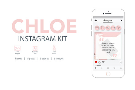 Instagram Marketing Kit - Chloe