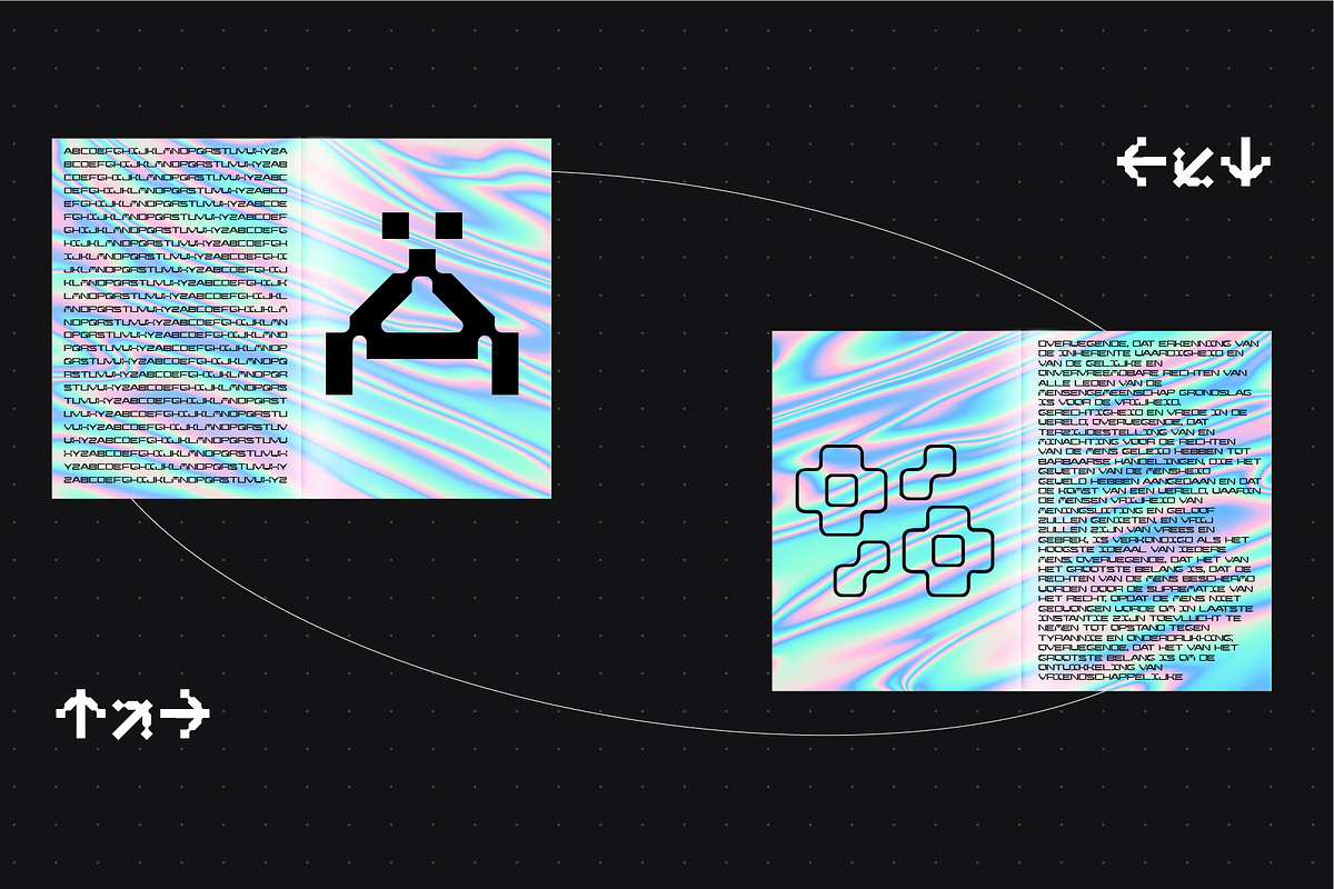 SK Cuber — Extended Monospaced Font, a Font by Shriftovik Type Foundry (Photo 9 of 11)