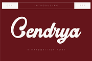 Cendrya - A Handwritten Font, a Handwritten Font by Hanstype.com (Thumbnail 1 of 9)