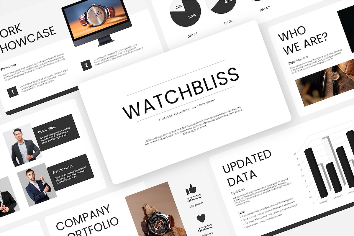 Minimalis Watch PPTX Presentation, a Presentation Template by Kren Studio (Photo 10 of 10)