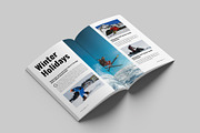 Winter Travel Magazine Template, a Magazine Template by Cleffon_Graphic_Studio (Thumbnail 7 of 11)