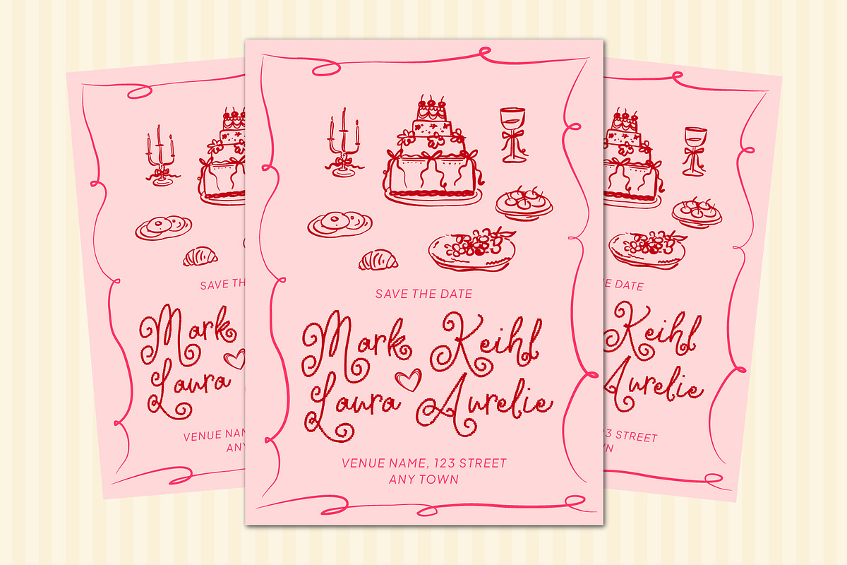 My Rabling - Whimsical Pixel, a Handwritten Font by executypeStudio (Photo 6 of 10)