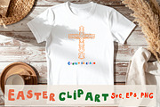 Glorious Easter Clipart Divine Cross, a Decorative Illustration by Anada Arty (Thumbnail 1 of 6)