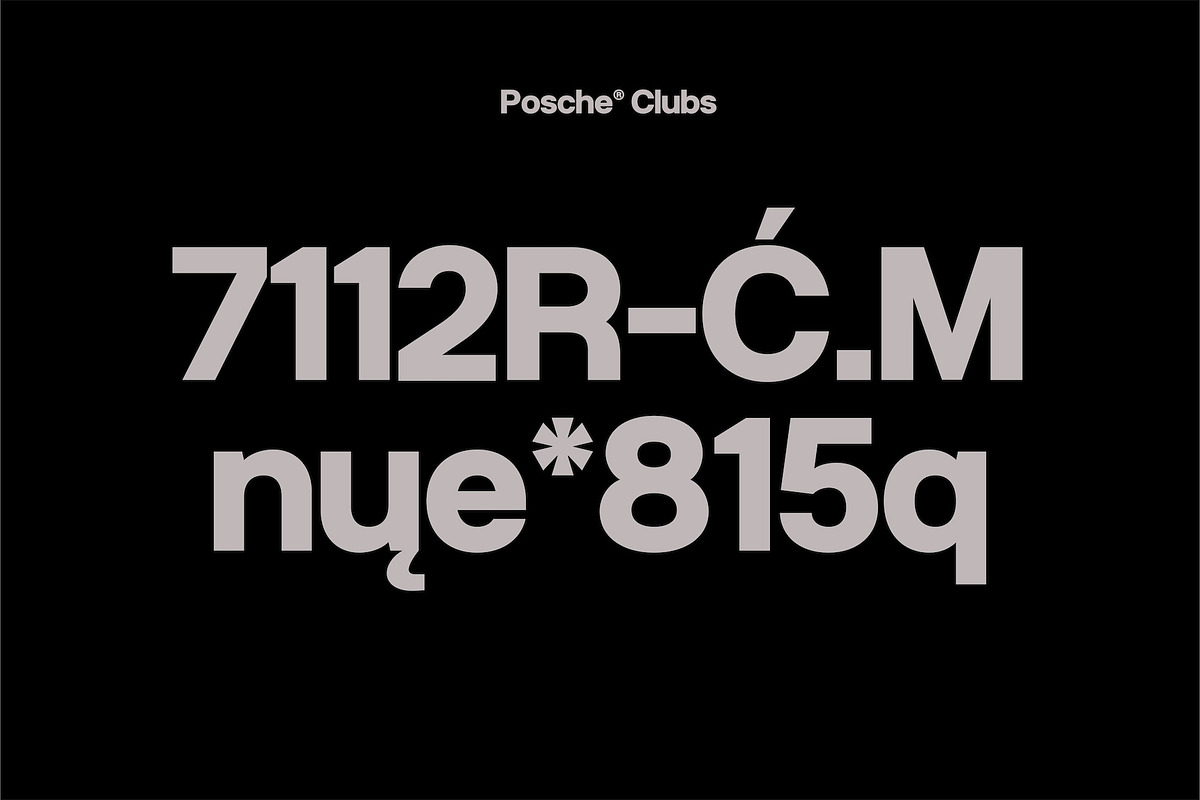 PS CLUB | Display Typeface, a Sans Serif Font by Posche Type (Photo 7 of 11)
