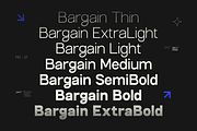 GC Bargain – Modern Sans Family, a Sans Serif Font by Glyphonic (Thumbnail 3 of 15)