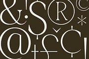 GC Ballerina - Stylish Serif Italic, a Serif Font by Glyphonic (Thumbnail 7 of 15)