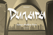 Dunara Arabian Graffiti Font, a Script Font by ArtiXLabs (Thumbnail 1 of 11)