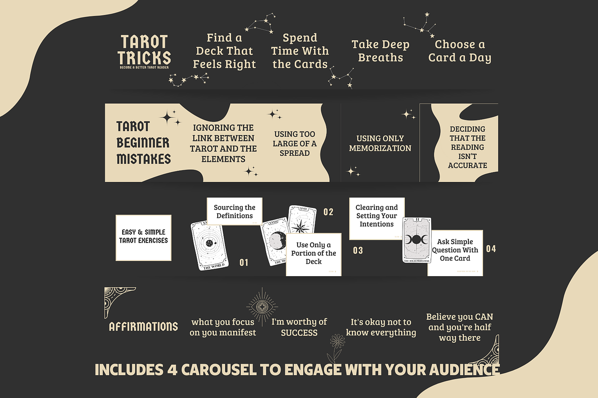 Astrology Instagram | Tarot Reader, a Social Media Template by EliteMatidi (Photo 5 of 7)