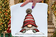 Whimsical Winter Gnome, an Illustration by Craft Nest (Thumbnail 7 of 8)