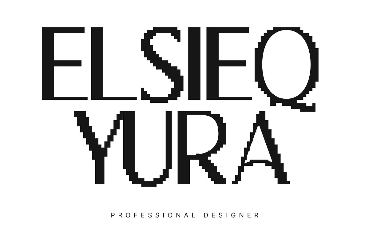 CS Adria Semipixel, a Sans Serif Font by Craft Supply Co. (Photo 4 of 8)