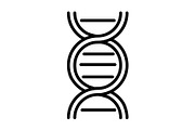 DNA icon, an Outline Icon by Sumberpangan (Thumbnail 4 of 5)