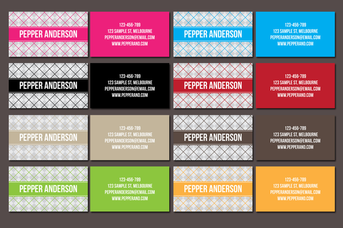 Pepper Business Card Template, a Business Card Template by Pip Sweet (Photo 4 of 4)