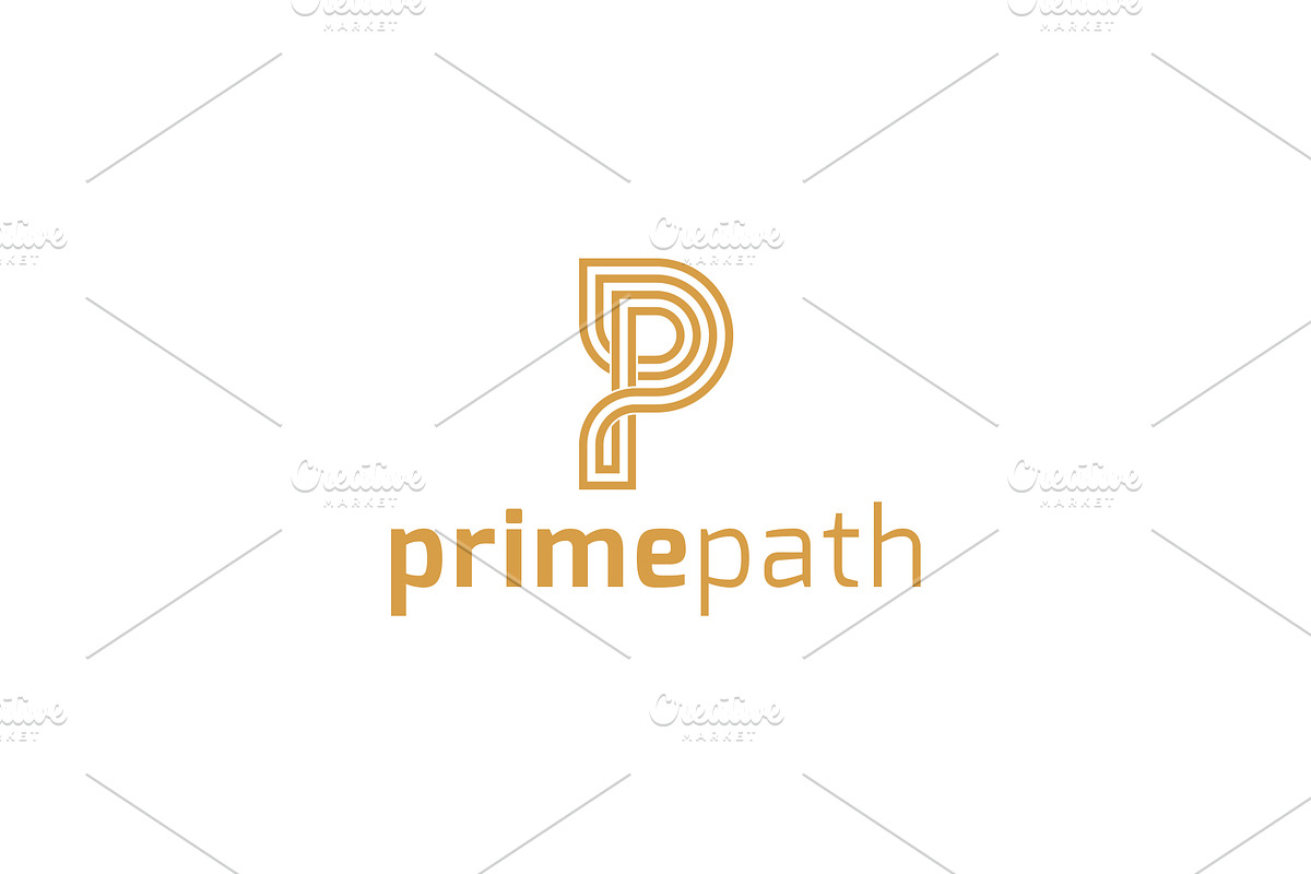 Prime Path Letter P Logo Template, a Branding & Logo Template by Graplick (Photo 2 of 7)