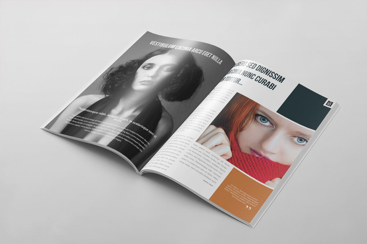 Magazine Template 41, a Magazine Template by pmvch (Photo 4 of 10)