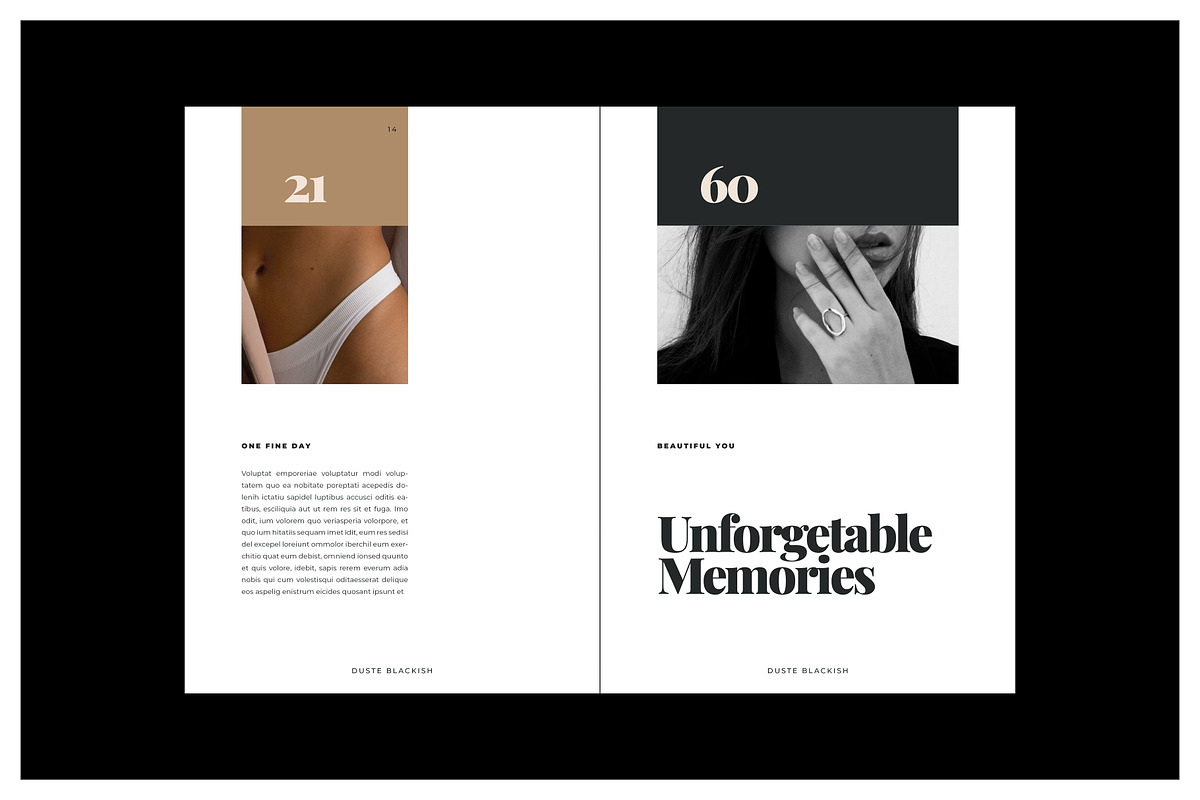 BLACKISH Editorial Lookbook, a Magazine Template by Arif Tri Ananta (Photo 11 of 14)