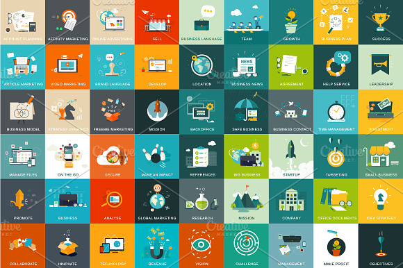 54 Business And Marketing Concepts