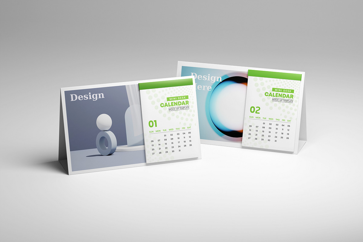 Calendar Mockup, a Household Mockup by Creative_A23 (Photo 3 of 6)