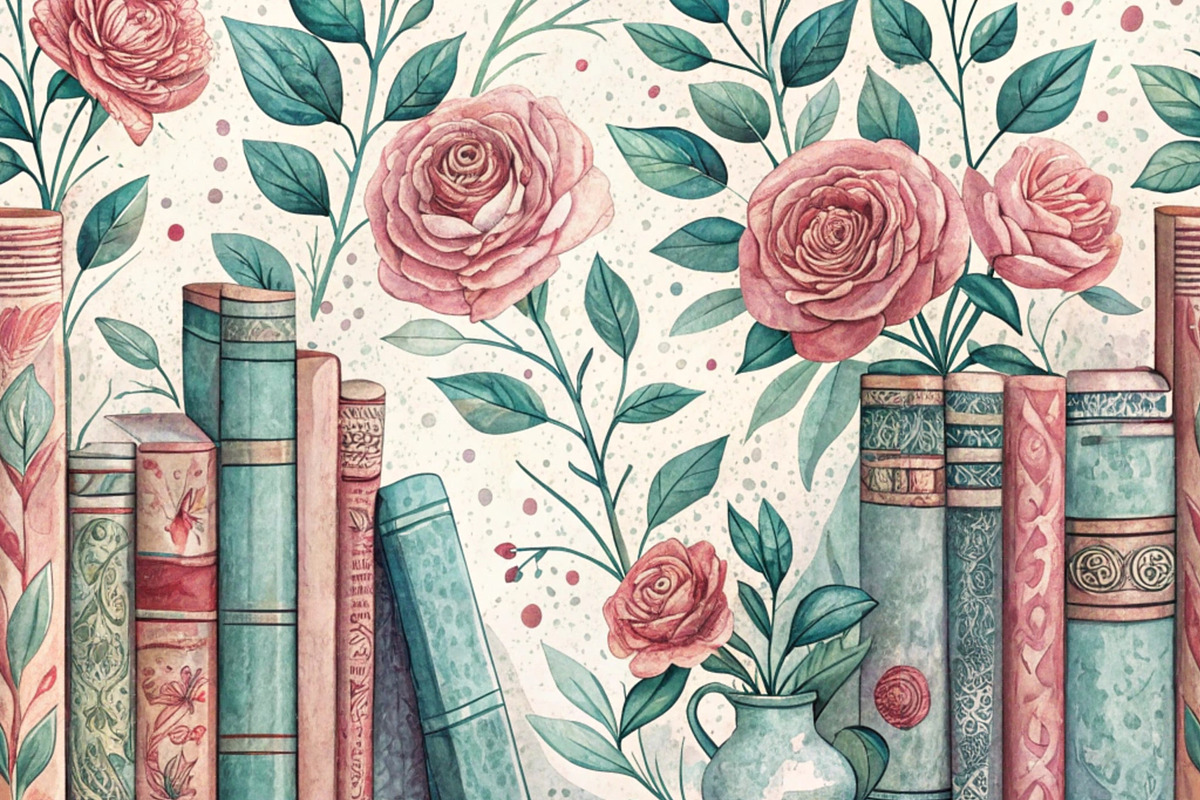 Endless Books Seamless Pattern Art, a Pattern Graphic by Wow Magic