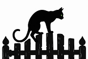 Elegant Cat  Silhouette Bundle, an Object Graphic by hafijul (Thumbnail 10 of 10)