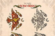 Boho Birds, an Animal Illustration by Ink Stories (Thumbnail 7 of 16)