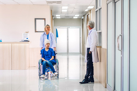 Professional medical doctor team with stethoscope in uniform dis, a Person Photo by Art_Photo
