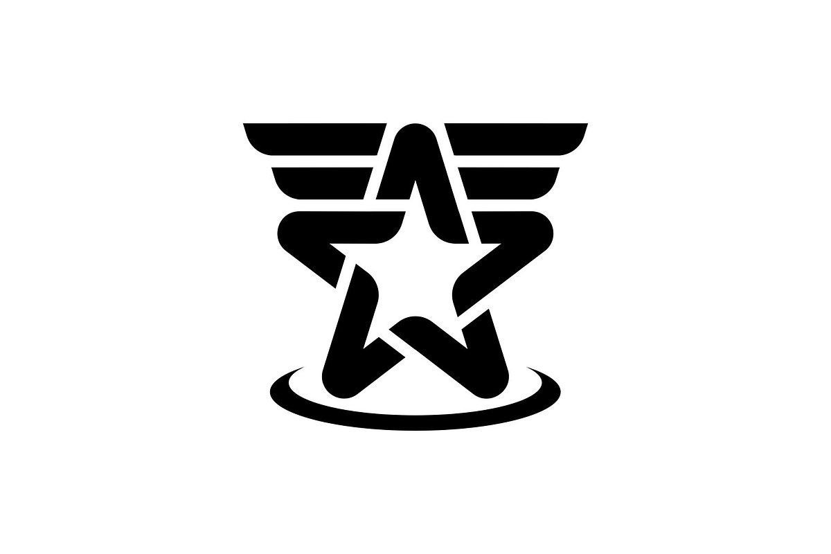 Star Wings Logo, a Branding & Logo Template by Buqancreative (Photo 1 of 2)