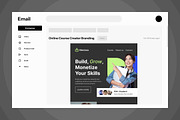Meclass Email Newsletter Courses, a Marketing Template by twinstd (Thumbnail 5 of 5)