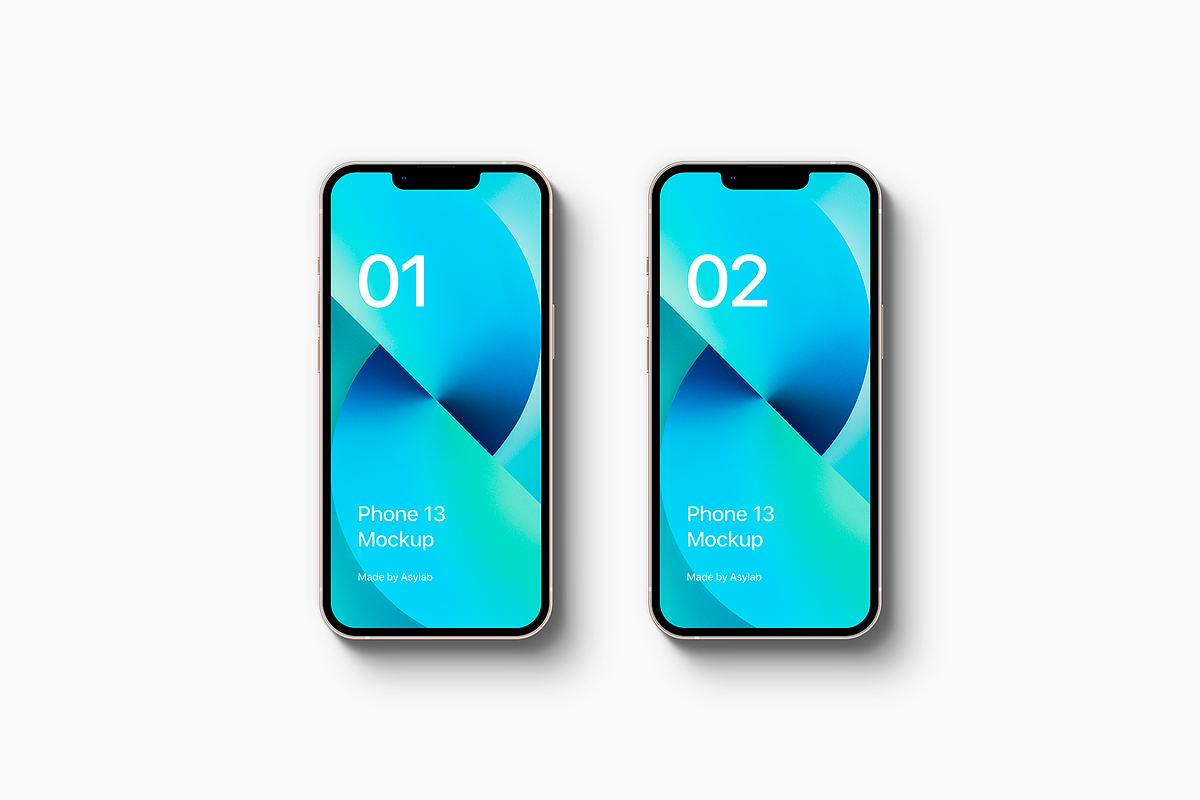 Phone 13 - 20 Mockups Scenes, an iPhone Mockup by Asylab (Photo 10 of 38)
