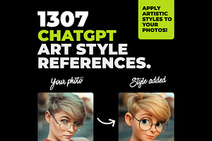 1307 Art Styles For ChatGPT