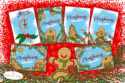 Merry Christmas Design Set, a Decorative Illustration by DeepFuze (Thumbnail 4 of 9)