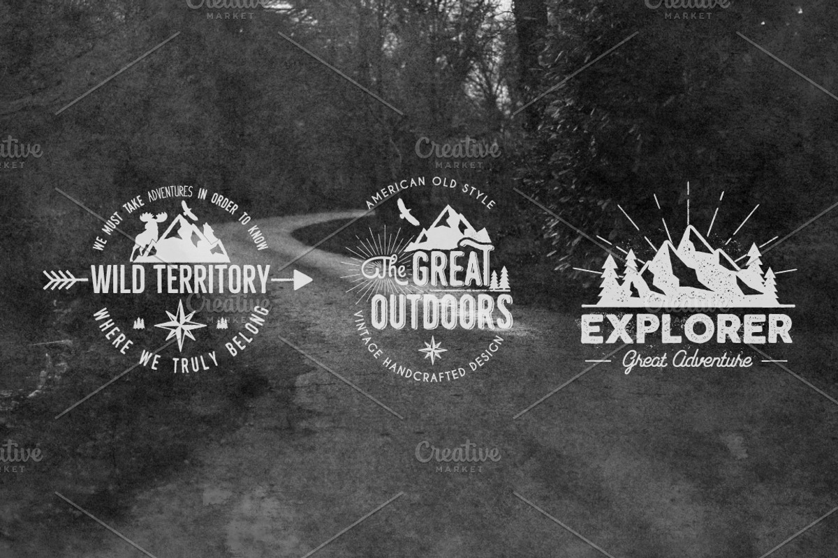 Vintage Adventure Branding Kit, a Branding & Logo Template by JeksonGraphics (Photo 16 of 55)