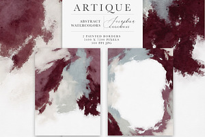 Artique Abstract Watercolor Textures