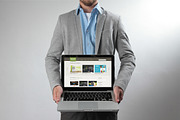 Notebook - Mock Up, a Mac Mockup by Foos (Thumbnail 2 of 2)