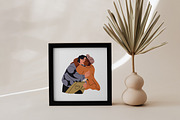 Love couples kiss with passion set, a Person Illustration by Good Studio (Thumbnail 18 of 19)