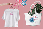 Seashells Clipart Collection, a Seasonal Illustration by Leonaa art (Thumbnail 6 of 9)