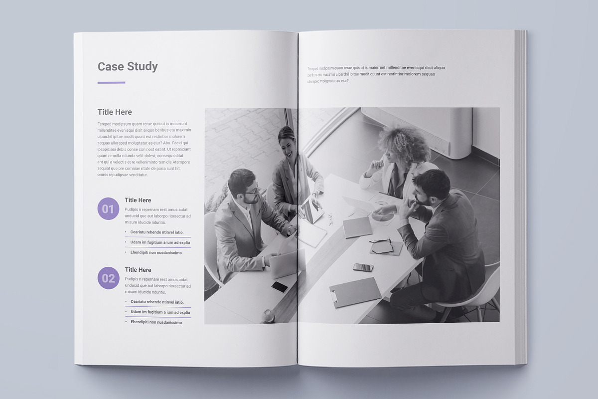 Company Profile Template | Canva, a Brochure Template by DesVert (Photo 5 of 6)